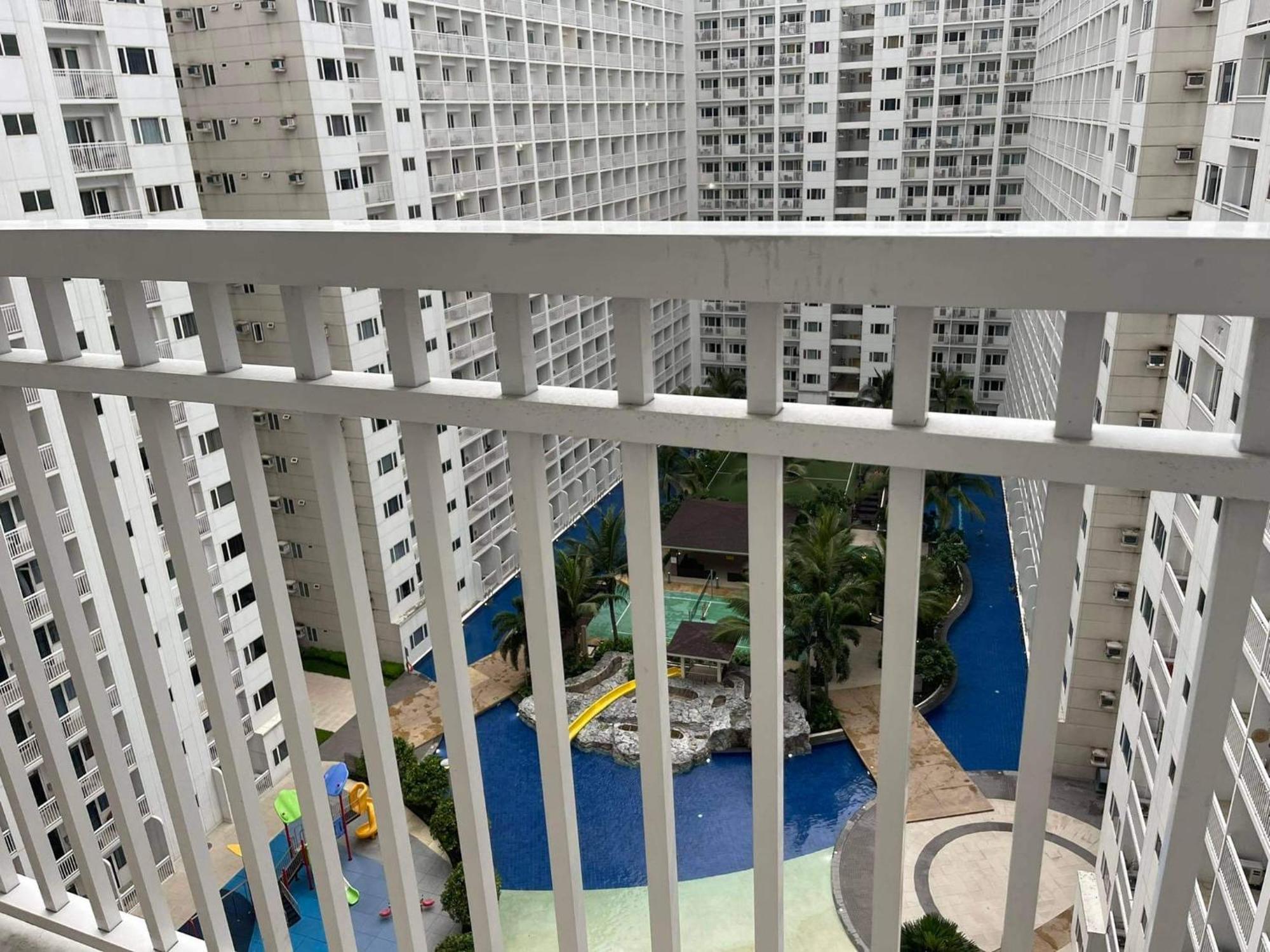 Shore 1 & 3 Residences Moa 1Br With Balcony By Darpm Manila Ngoại thất bức ảnh