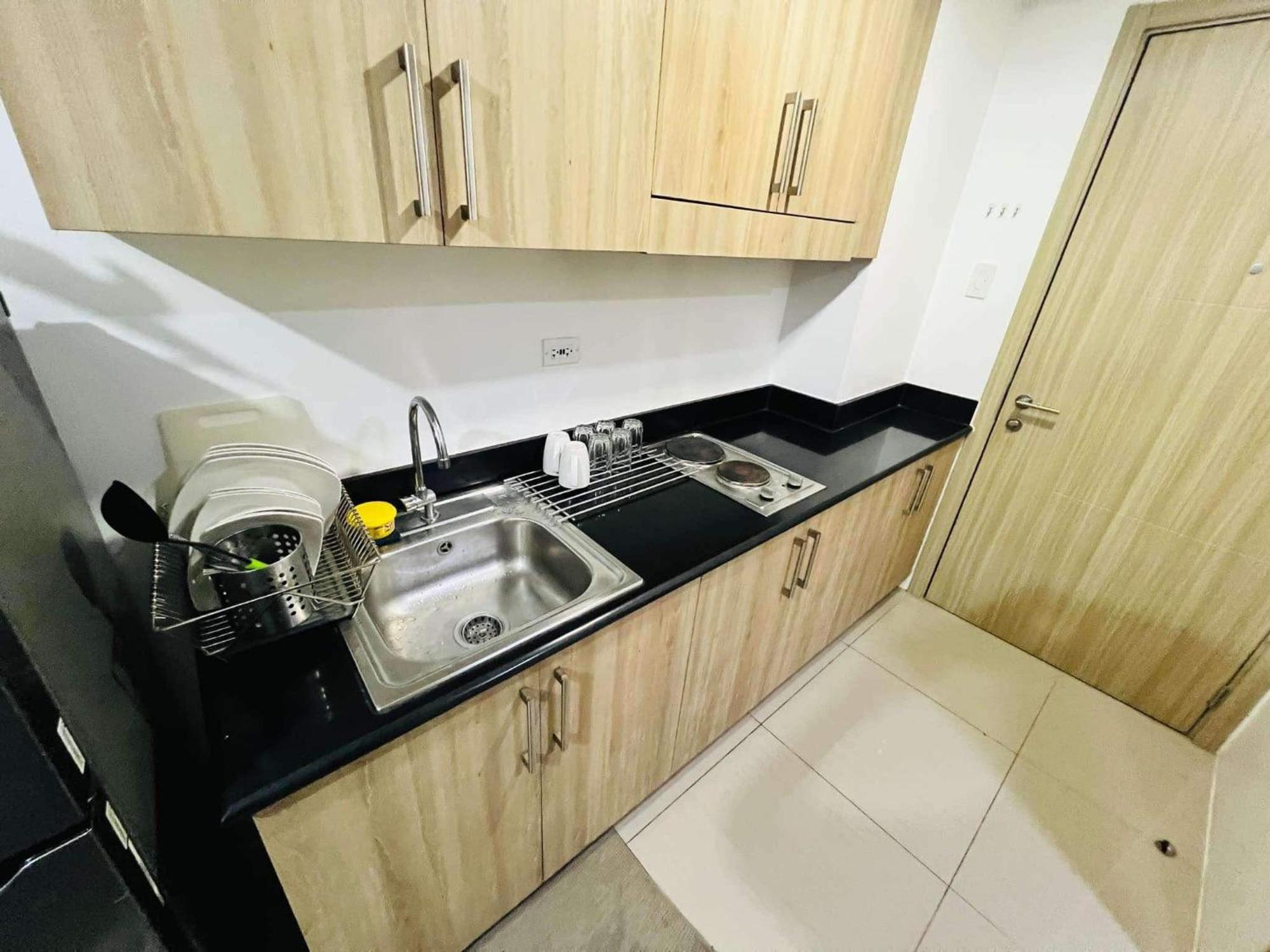 Shore 1 & 3 Residences Moa 1Br With Balcony By Darpm Manila Ngoại thất bức ảnh